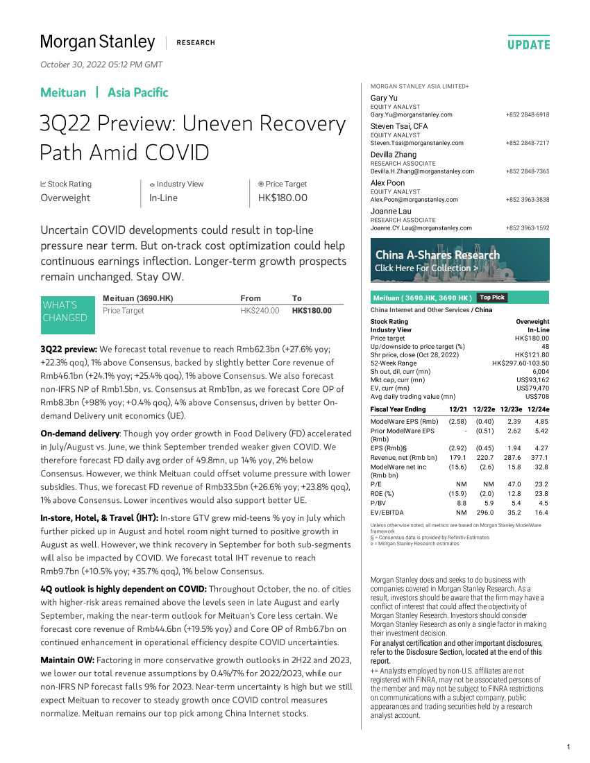 2022-10-30-3690.HK-Morgan Stanley-Meituan 3Q22 Preview Uneven Recovery Path Amid COVID-989926372022-10-30-3690.HK-Morgan Stanley-Meituan 3Q22 Preview Uneven Recovery Path Amid COVID-98992637_1.png